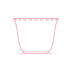 Objects Plant Pots Ikea Sharonfrukt Plant Pot Small Line Art Illustration Svg, Free Vectors File